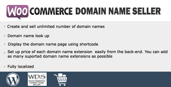 Woocommerce Domain Name Seller