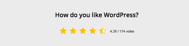 Using it as a Rating System