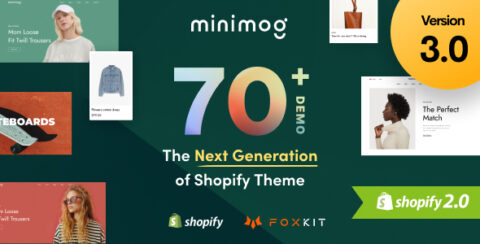 Minimog - The Next Generation Shopify Theme