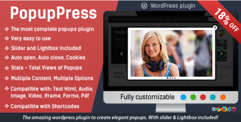 Popup Plugin for WordPress - Popup Press - Popups Slider & Lightbox