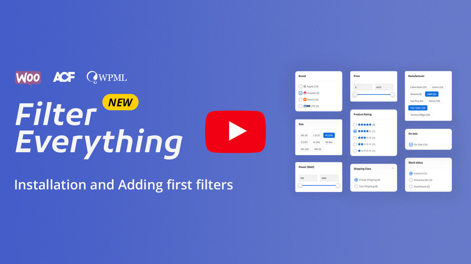Filter Everything PRO - installation, creating filters and setting up
