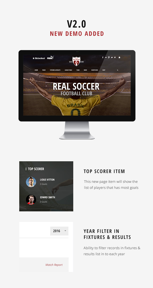 Real Soccer - Sport Clubs WordPress - 2