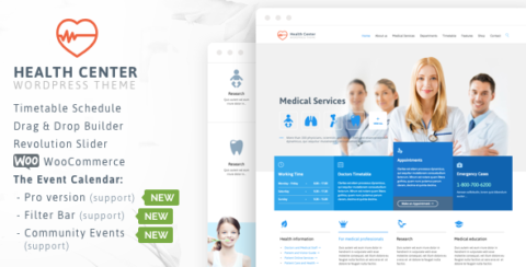 Healthcare - Medical WordPress Theme