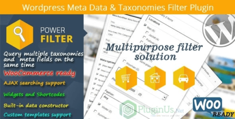 MDTF - Wordpress Meta Data & Taxonomies Filter
