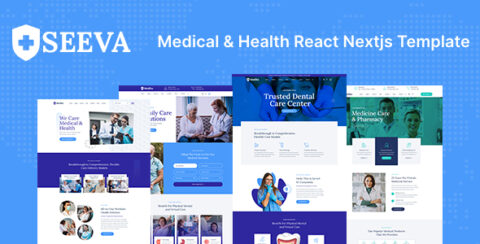 Seeva - Medical & Healthcare Service React Next Template