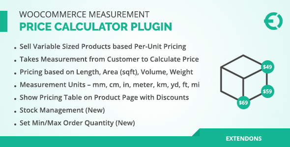 WooCommerce Measurement Price Calculator Plugin, Price Per Unit