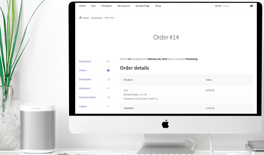Advance Seat Reservation Management for WooCommerce - 5