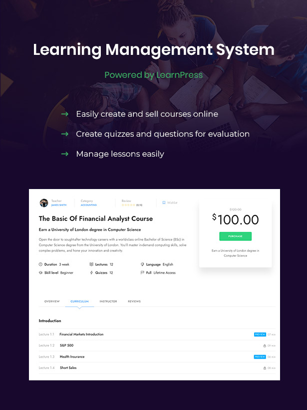 Kingster - LMS Education For University, College and School - 7