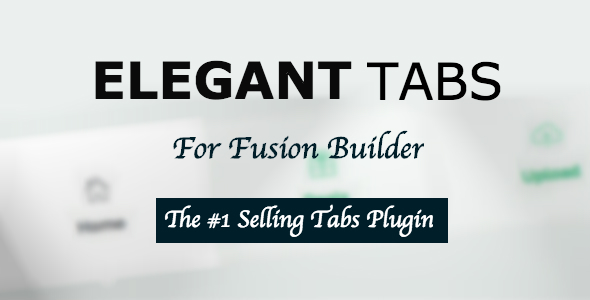 Elegant Tabs for Fusion Builder and Avada