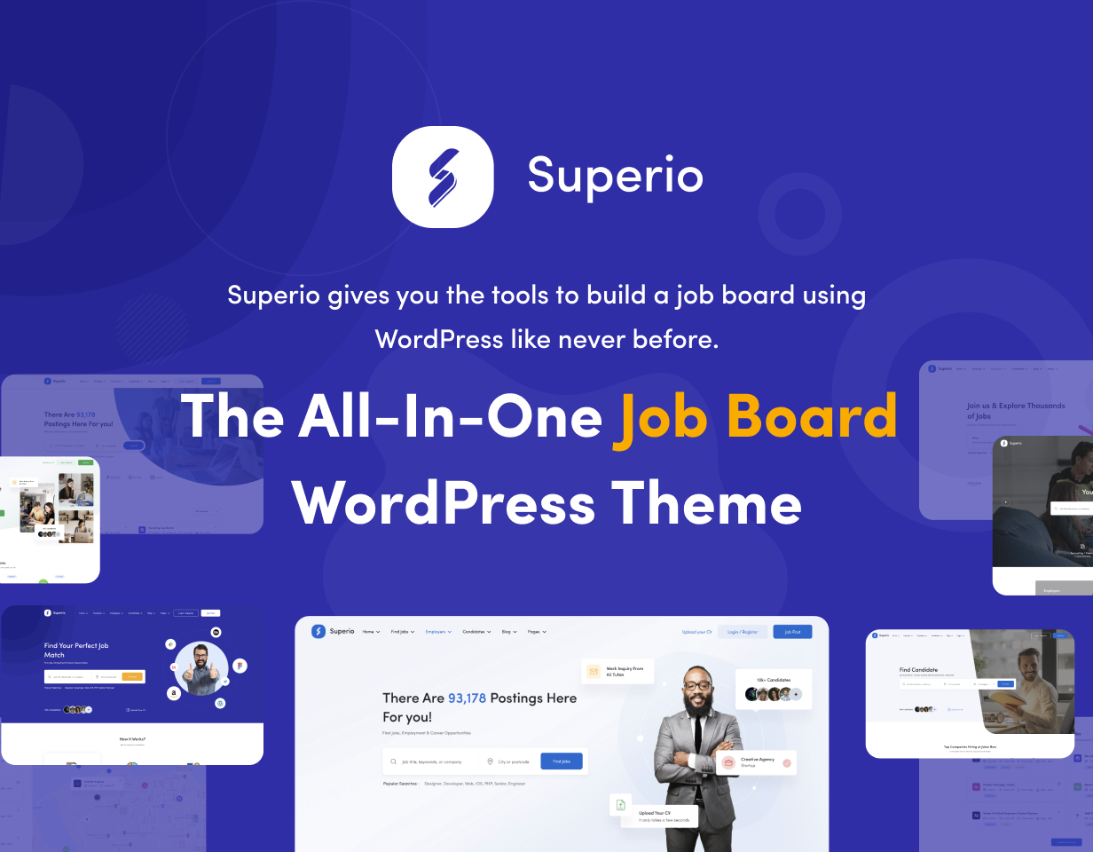 Superio – Job Board WordPress Theme - 5