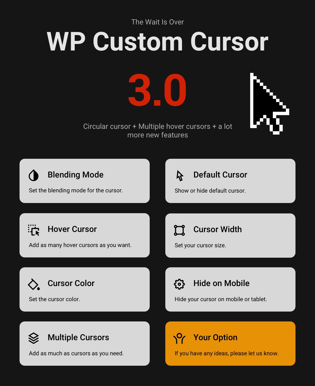 WP Custom Cursor | Options