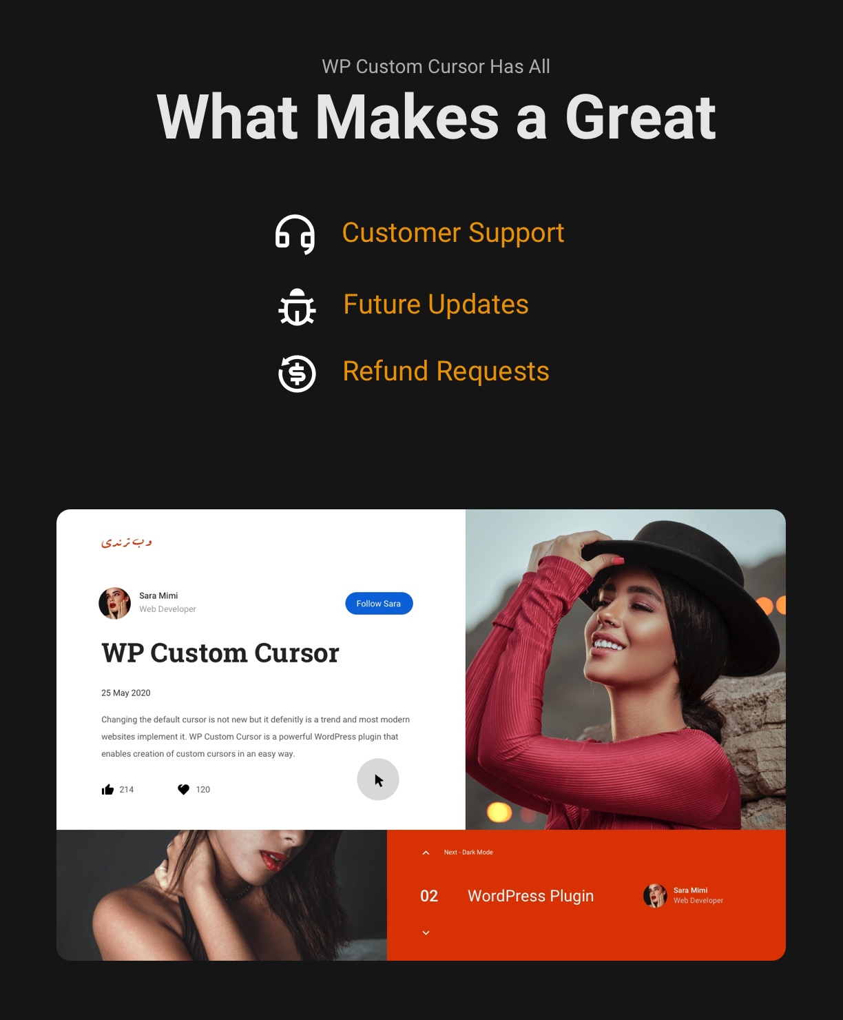 WP Custom Cursor | Customer Support