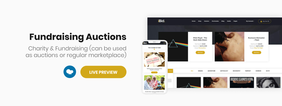 iBid - Multi Vendor Auctions WooCommerce Theme - 13