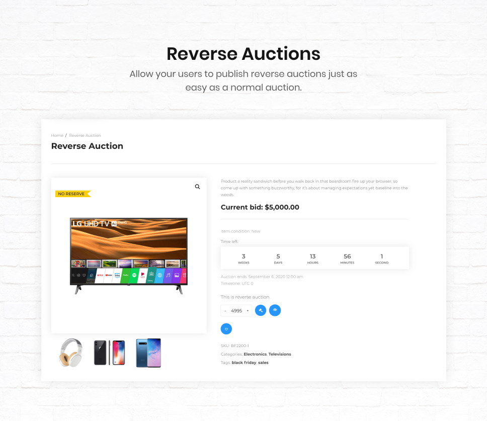 iBid - Multi Vendor Auctions WooCommerce Theme - 36