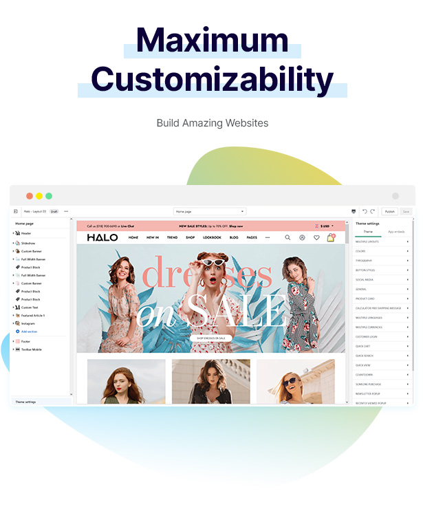 HALO Shopify Theme OS 2.0