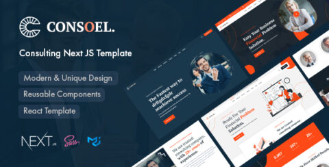Consoel - Consulting Business Next Js Template
