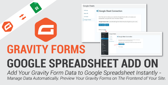 Google Spread Sheet In Gravity Forms