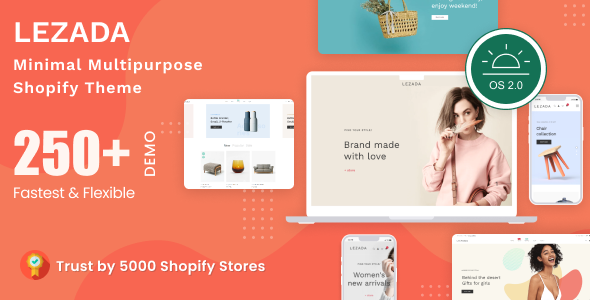 Lezada - Fully Customizable Multipurpose Shopify Theme
