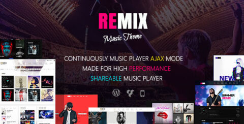 Remix Music Theme