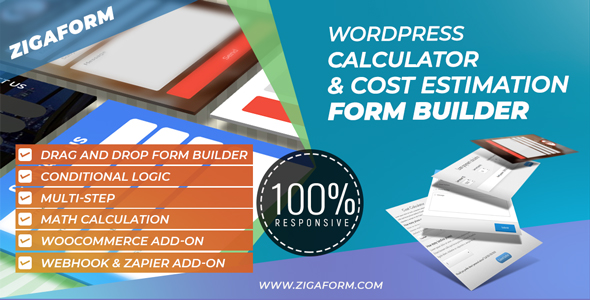Zigaform - WordPress Calculator & Cost Estimation Form Builder