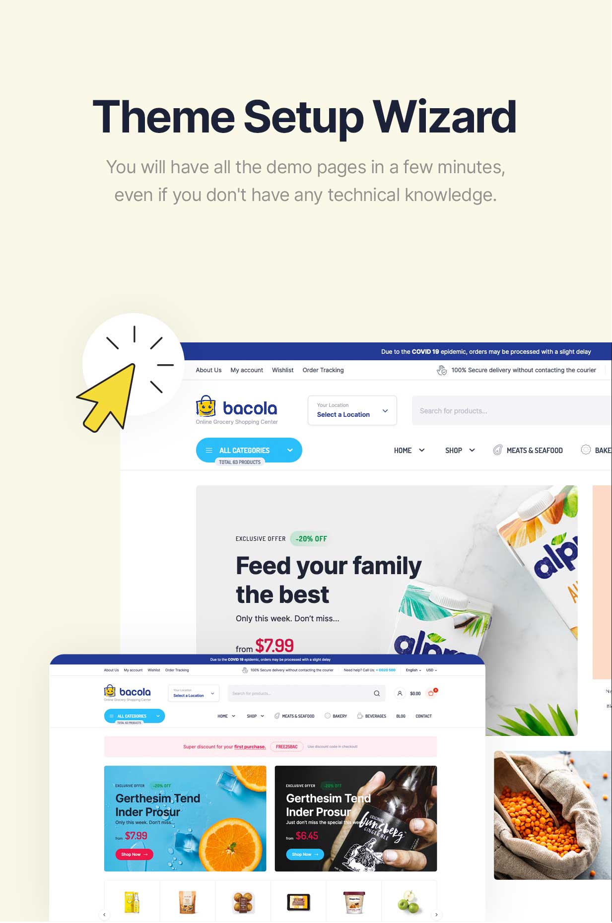 Bacola - Grocery Store and Food eCommerce Theme - 9