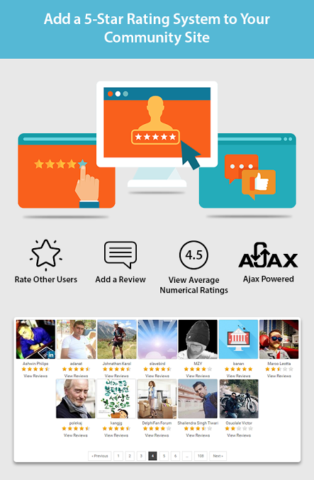 User Rating / Review Add on for UserPro - 3