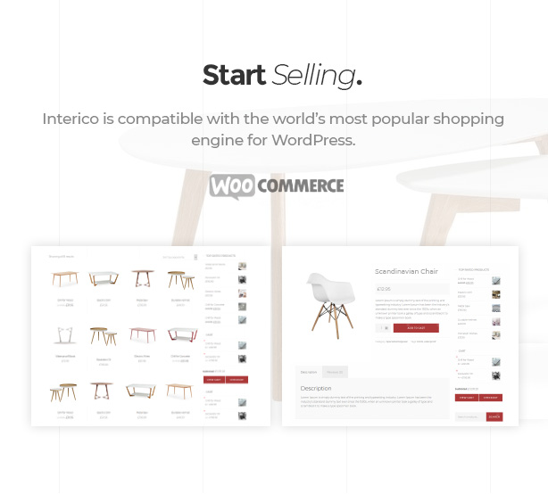 Start selling - WooCommerce compatibility
