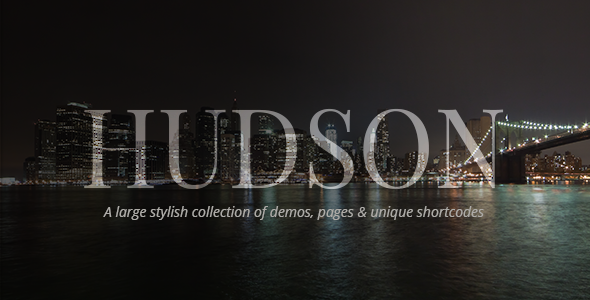 Hudson - Stylish Business Theme