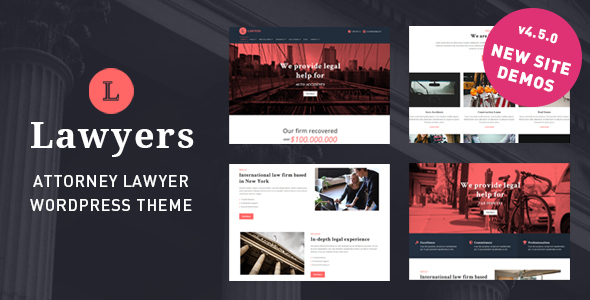 Lawyers - Attorney Law Consulting Theme