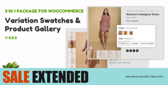 WooCommerce Variation Swatches & Product Gallery