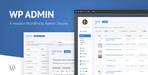 wphave Admin - A clean and modern WordPress Admin Theme