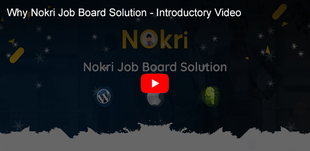nokri job board solution introductory video