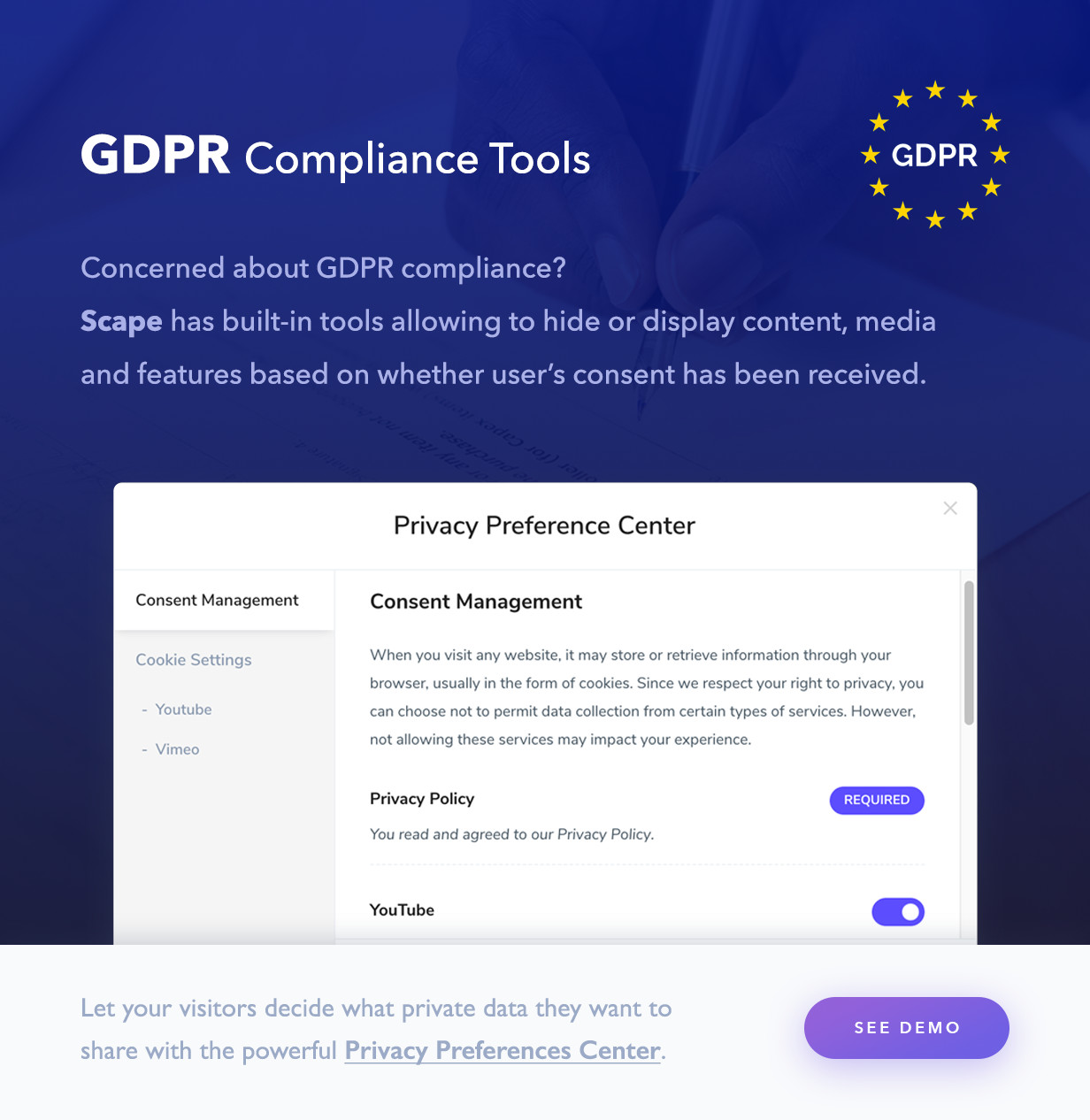 GDPR compliance tools
