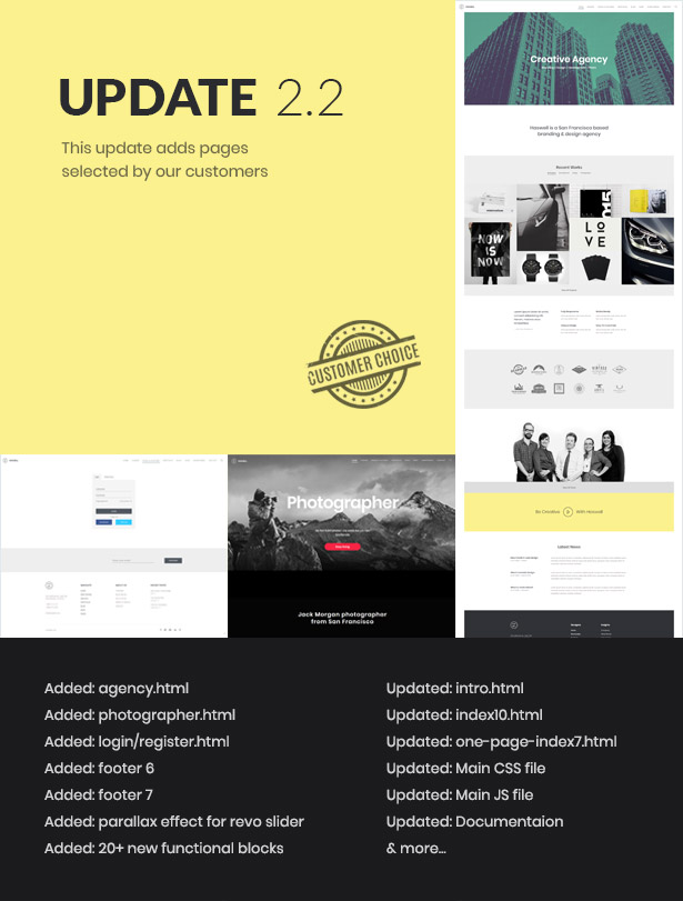 Haswell - Multipurpose One & Multi Page Template - 4