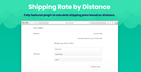 Shipping Rate by Distance for WooCommerce