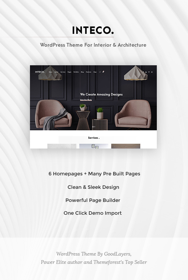 Inteco - Interior Design & Architecture WordPress - 1