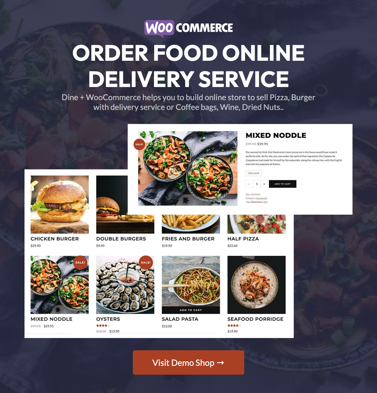 Dine Online Ordering WooCommerce