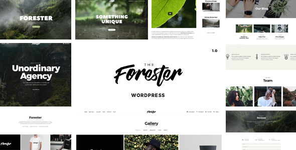 Forester - Elementor Creative Portfolio WordPress Theme