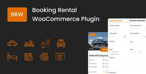 BRW - Booking Rental Plugin WooCommerce