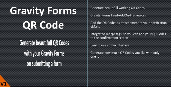 Gravity Forms QR Code