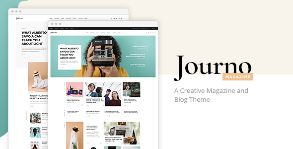 Journo - Creative Magazine & Blog Theme