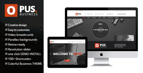 Opus Business - Multipurpose Business WordPress Theme
