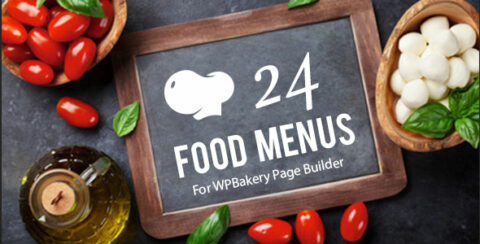 Restaurant Food Menus for WPBakery Page Builder