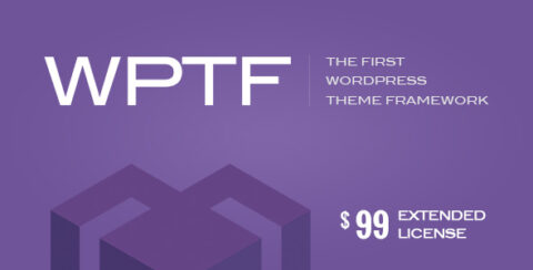 WPTF - WordPress Theme Framework