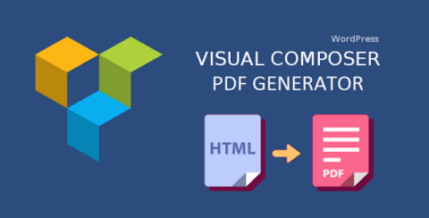 WordPress PDF Generator Addon for WPBakery Page Builder (formerly Visual Composer)