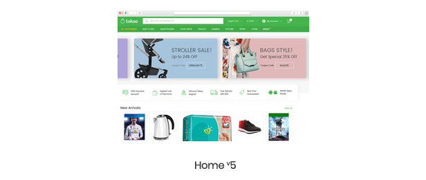 Tokoo - Electronics Store WooCommerce Theme for Affiliates, Dropship and Multi-vendor Websites - 9