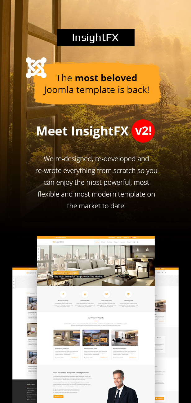 InsightFX - Multipurpose Joomla Template - 2