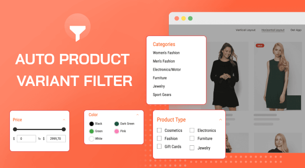 Auto Product Variant Filter