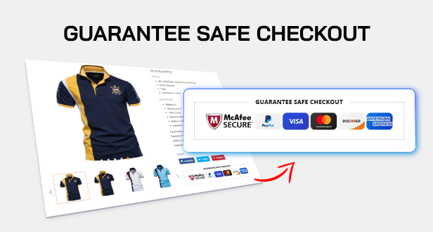 Guarantee safe Checkout Listing