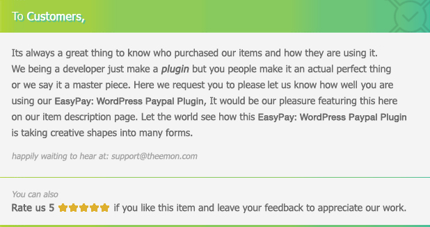 EasyPay: WordPress Paypal & Stripe Plugin to Pay Online - 3